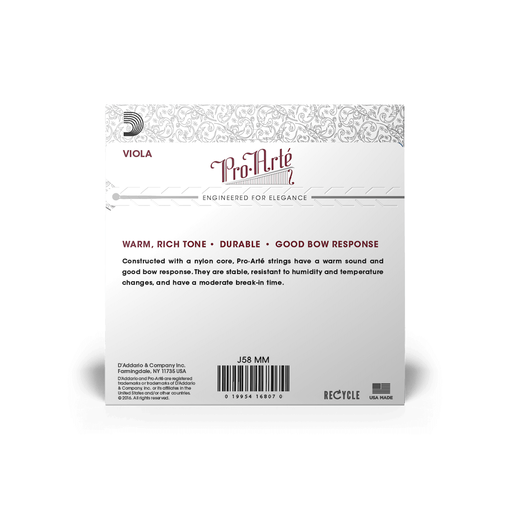 D'Addario Pro-Arte Viola Single G String, Medium Scale, Medium Tension