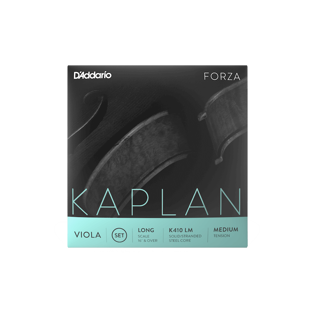 D'Addario Kaplan Forza Viola String Set, Long Scale, Medium Tension