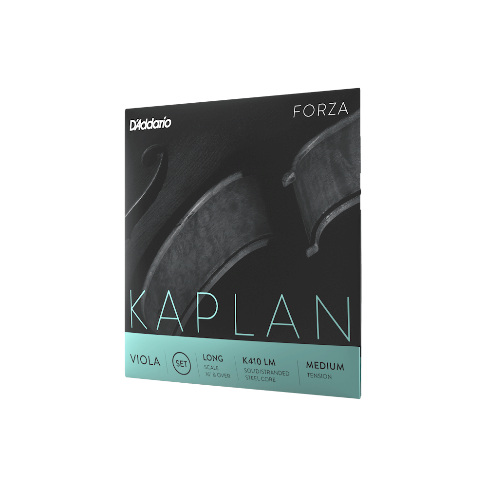 D'Addario Kaplan Forza Viola String Set, Long Scale, Medium Tension