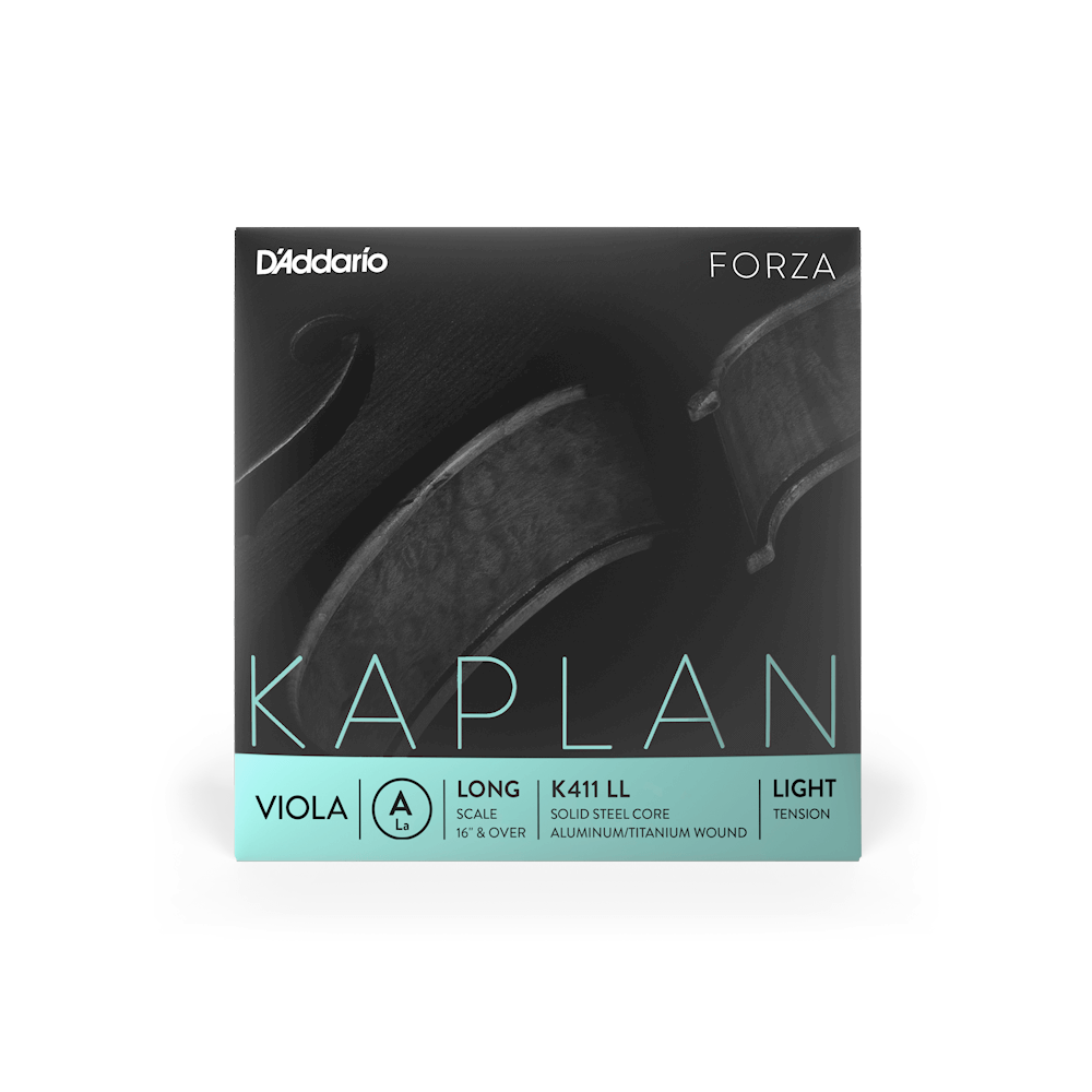 D'Addario Kaplan Forza Viola Single A String, Long Scale, Light Tension