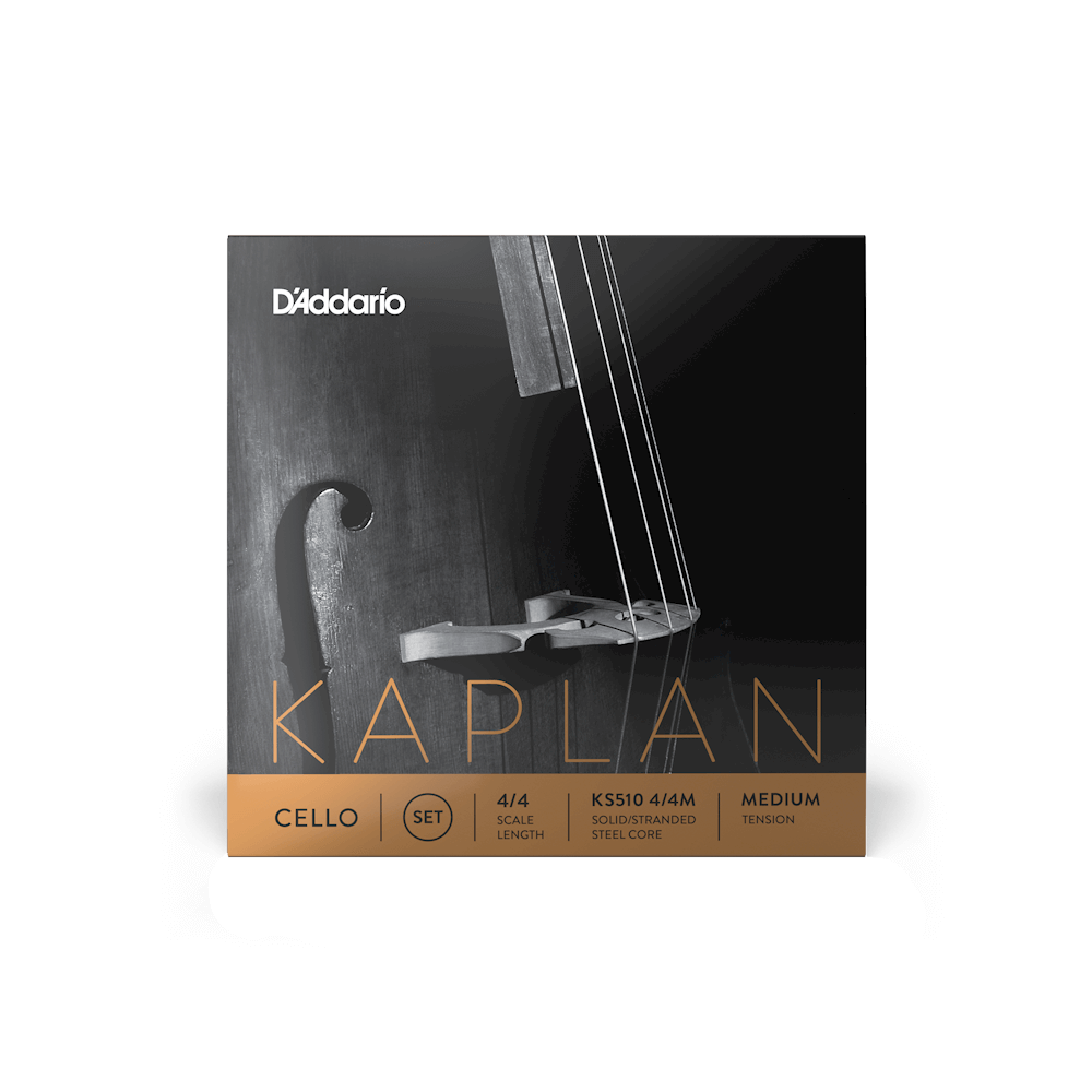 D'Addario Kaplan Cello Single A String, 4/4 Scale, Medium Tension