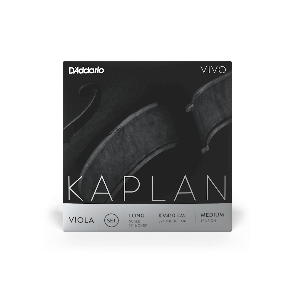 D'Addario Kaplan Vivo Viola C String, Long Scale, Medium Tension
