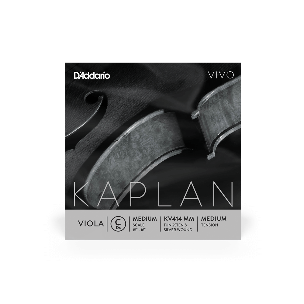 D'Addario Kaplan Vivo Viola C String, Medium Scale, Medium Tension