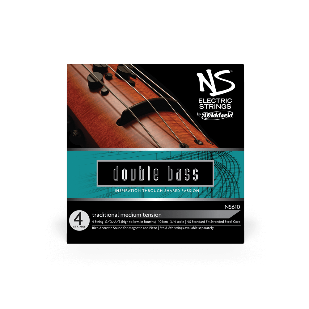 DAddario D'Addario H612 3/4H Helicore Orchestral Series Double Bass D String 3/4 Scale 19954279103 