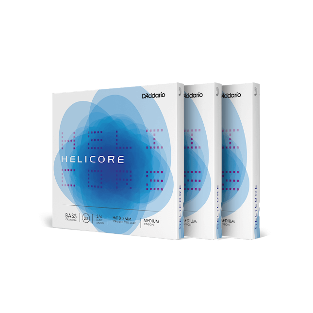 Helicore Orchestral Double Bass Strings