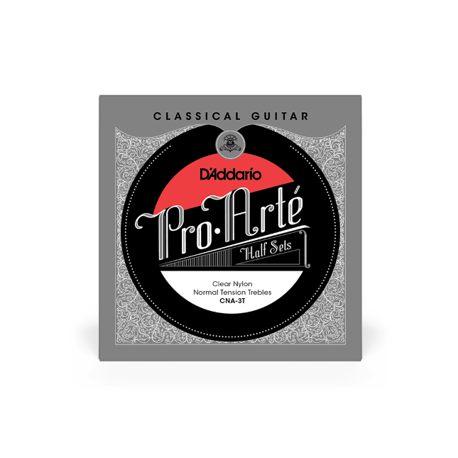 Treble Half Set, Pro-Arté Nylon Classical Guitar Strings