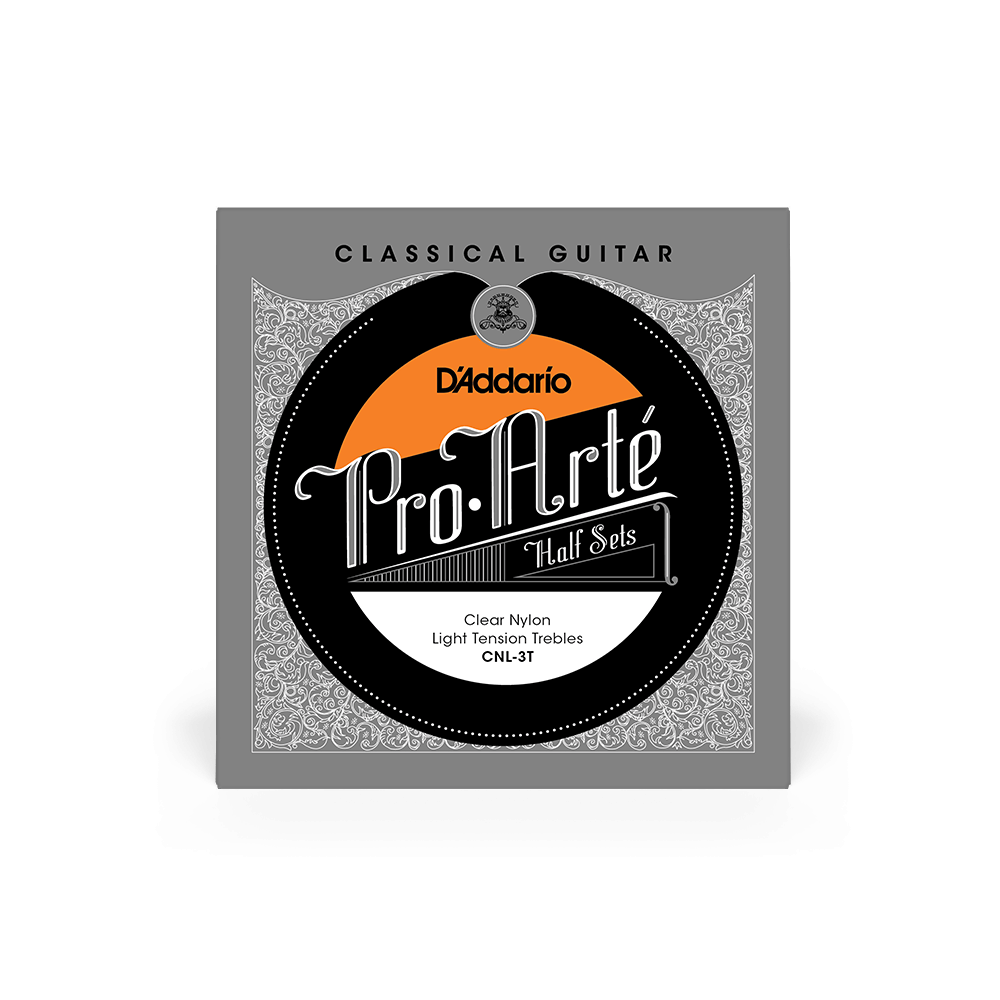 Light Tension Treble Half Set, Pro-Arté Nylon Classical Guitar Strings