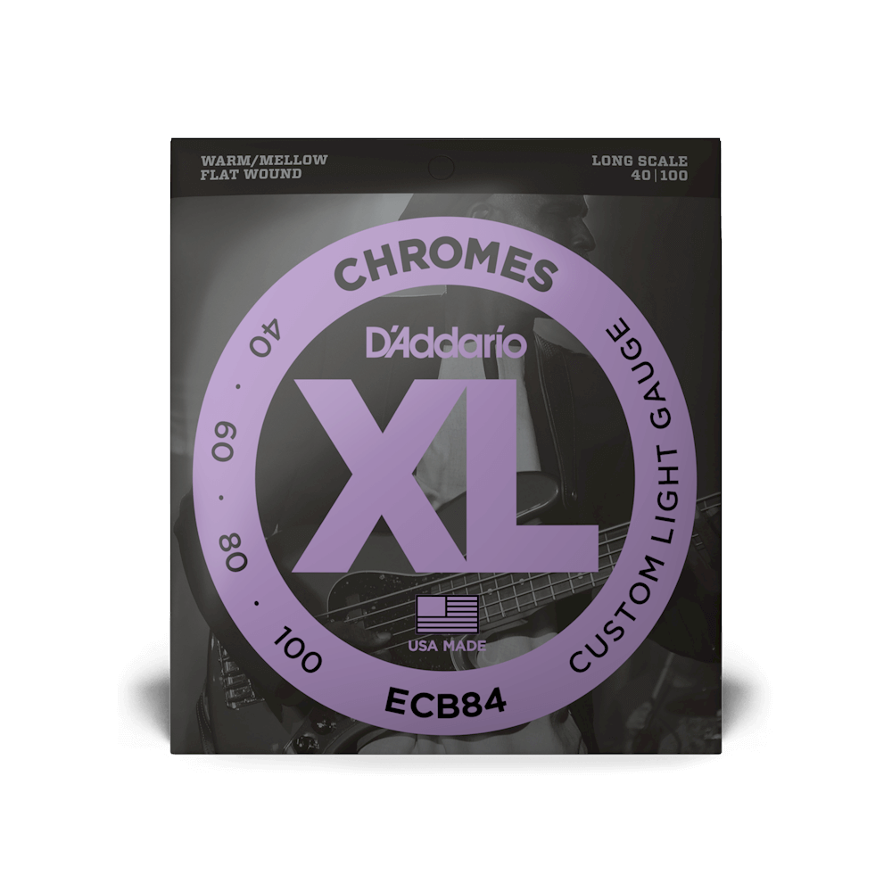 40-100 Custom Light, Long Scale, XL Chromes Bass Strings