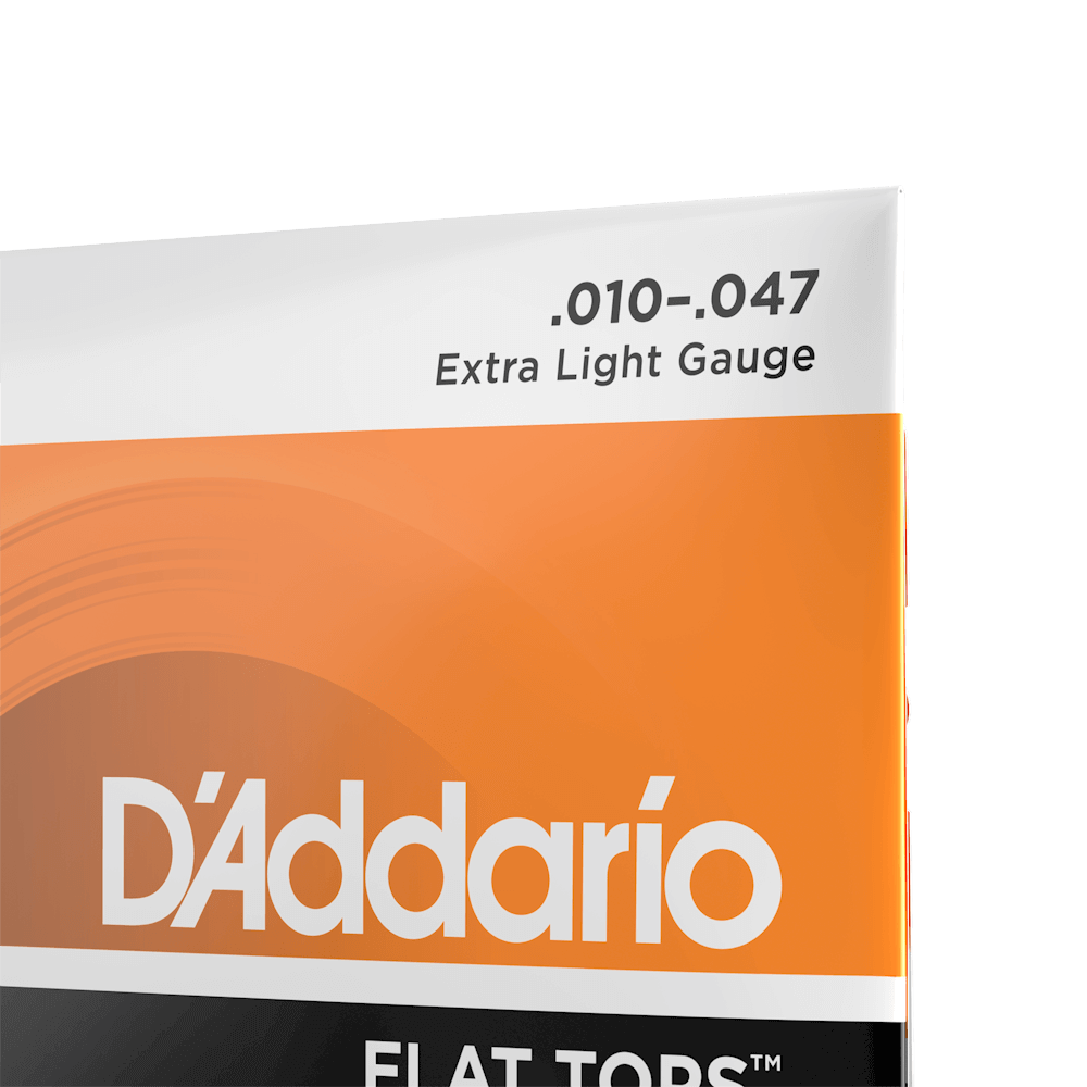 10-47 Extra Light, Flat Tops Phosphor Bronze Acoustic Guitar Strings