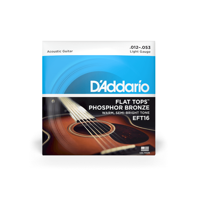 Daddario EXP11 jeu de cordes pour guitare folk