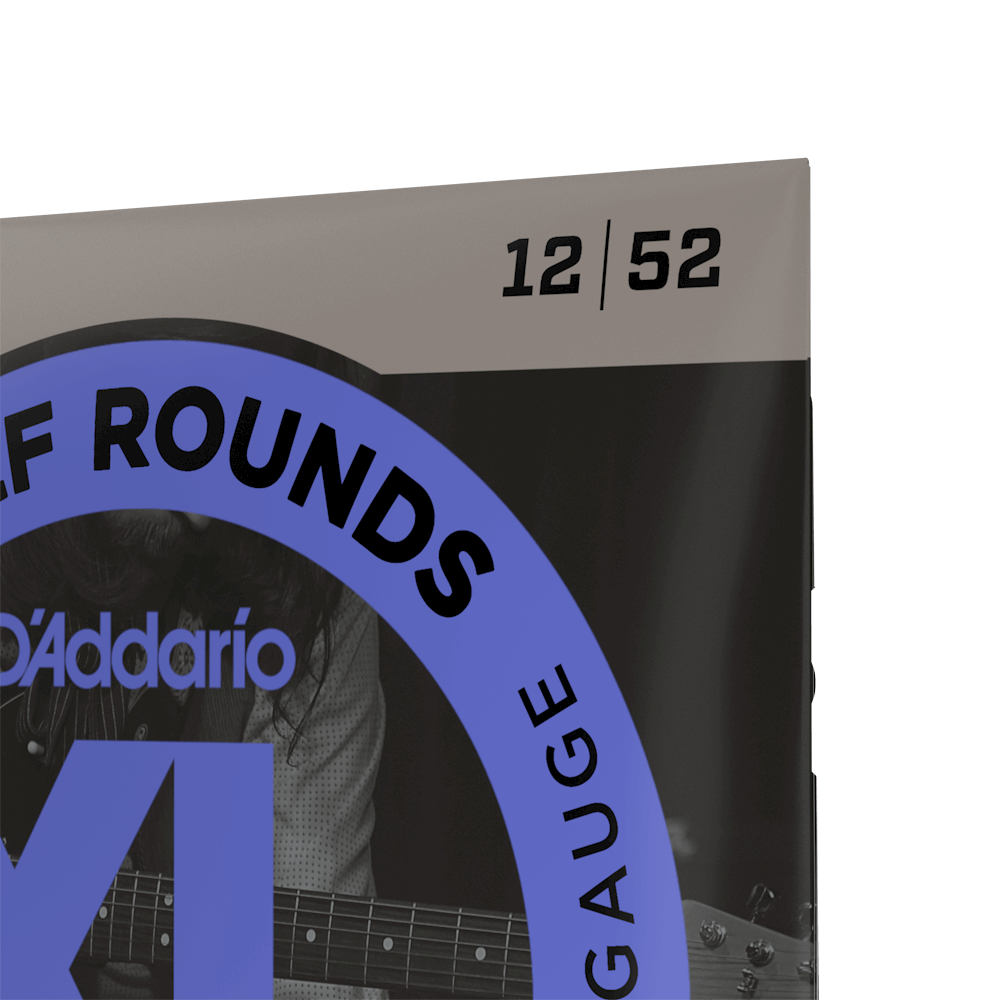 12-52 Jazz Light, XL Half Rounds Electric Guitar Strings