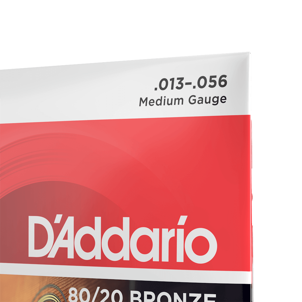 D'Addario EJ11 80/20 Bronze Acoustic Guitar Strings, Light, 12-53 – Lark in  the Morning