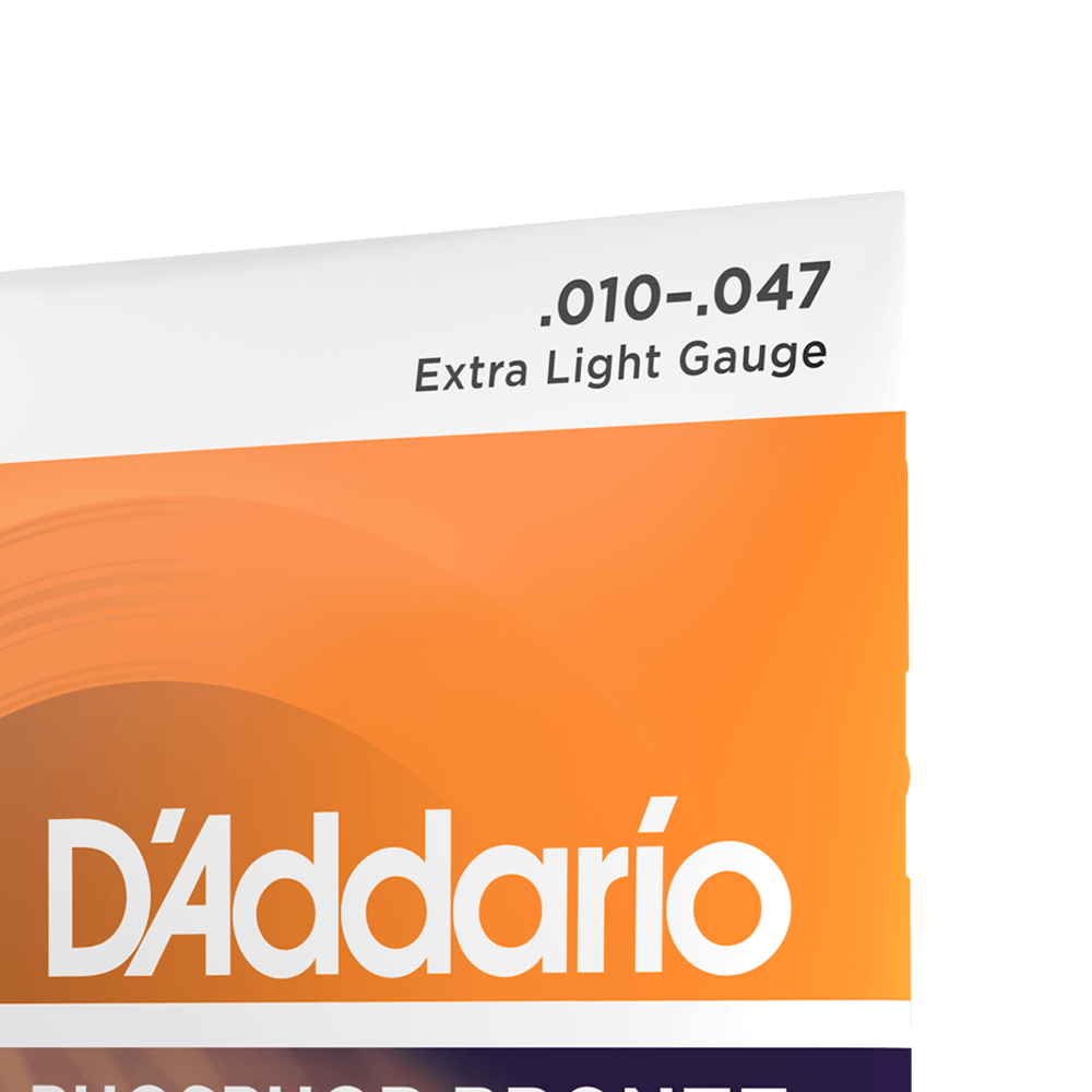 D'addario - Ej15 Cordes Guitare Acoustique Extra Light 10-47 Cordes Pour Guitare  Acoustique & Electro 