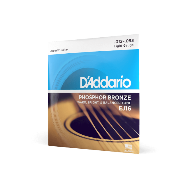 市場 D'Addario ダダリオ 5-string EJ60 Light バンジョー弦：ギターパーツの店 Banjo 009-020