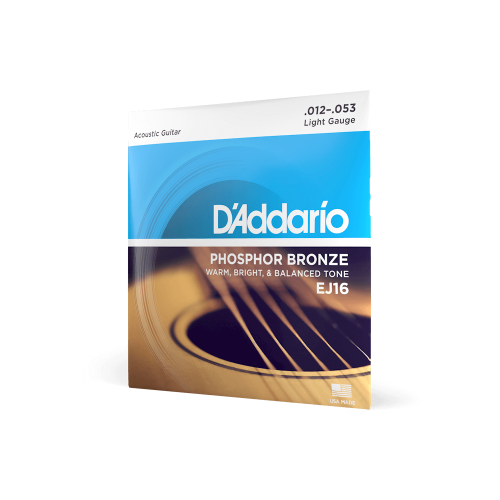 Cordes guitare acoustique D'addario Phosphor Bronze