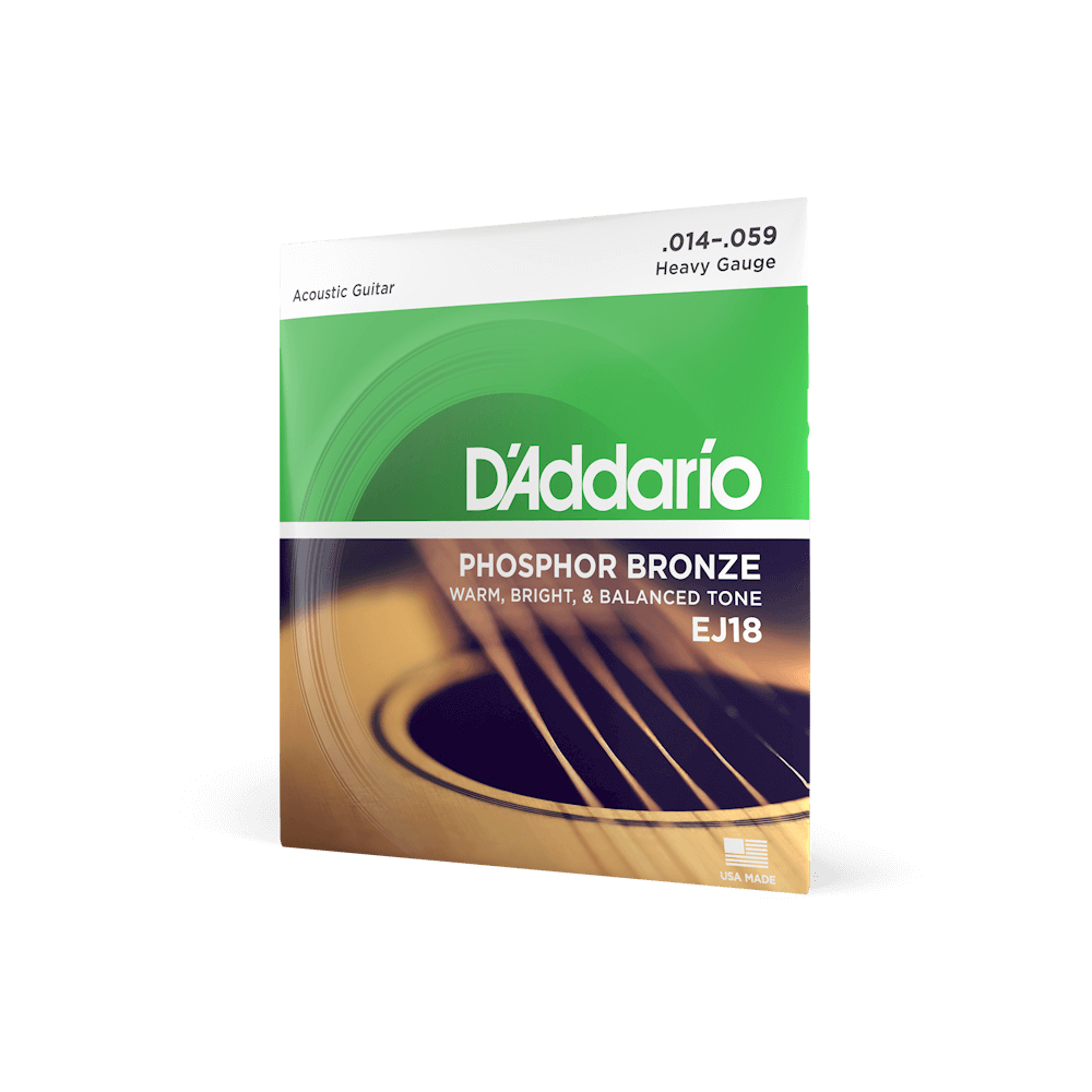 14-59 Heavy, Phosphor Bronze Acoustic Guitar Strings