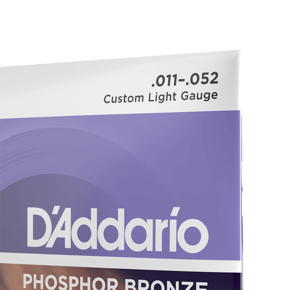 Bronze　Strings　Phosphor　Guitar　Acoustic　EJ26　D'Addario