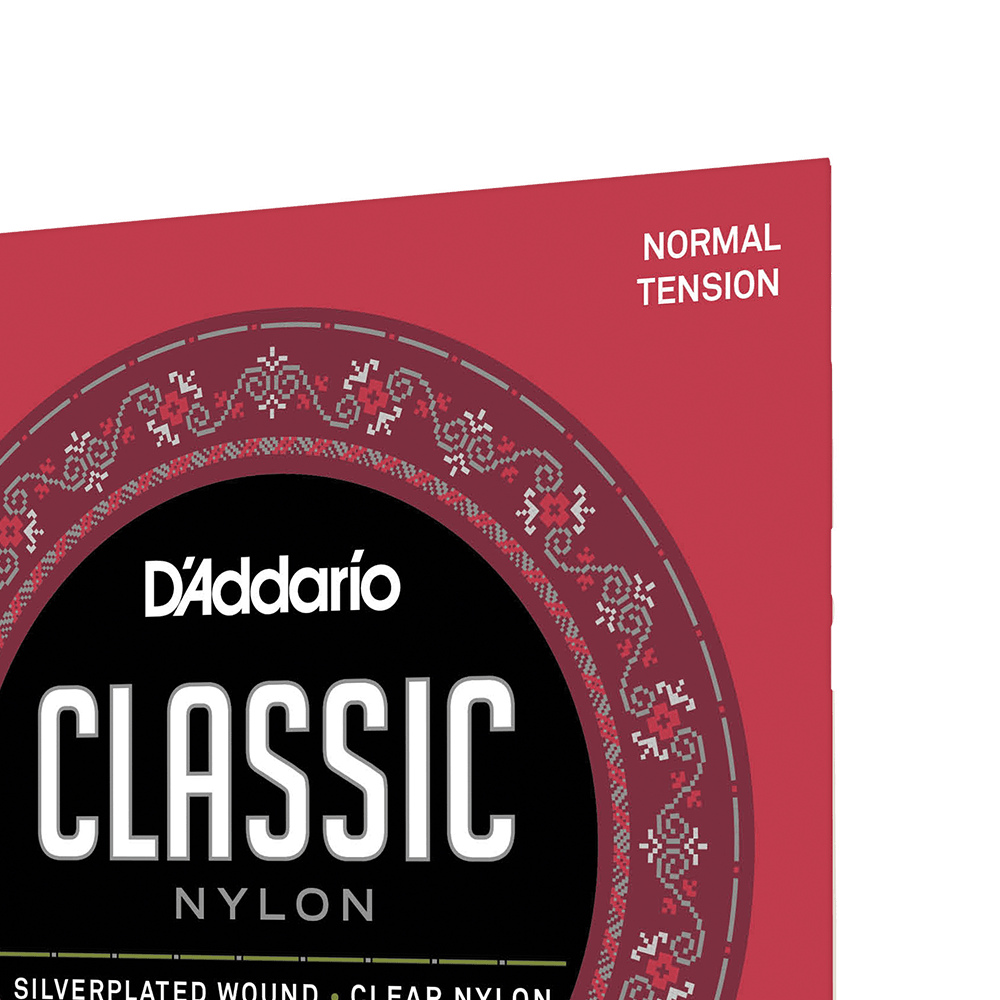 D'Addario EJ27N 1/2 Student Nylon Classical Guitar Strings Normal