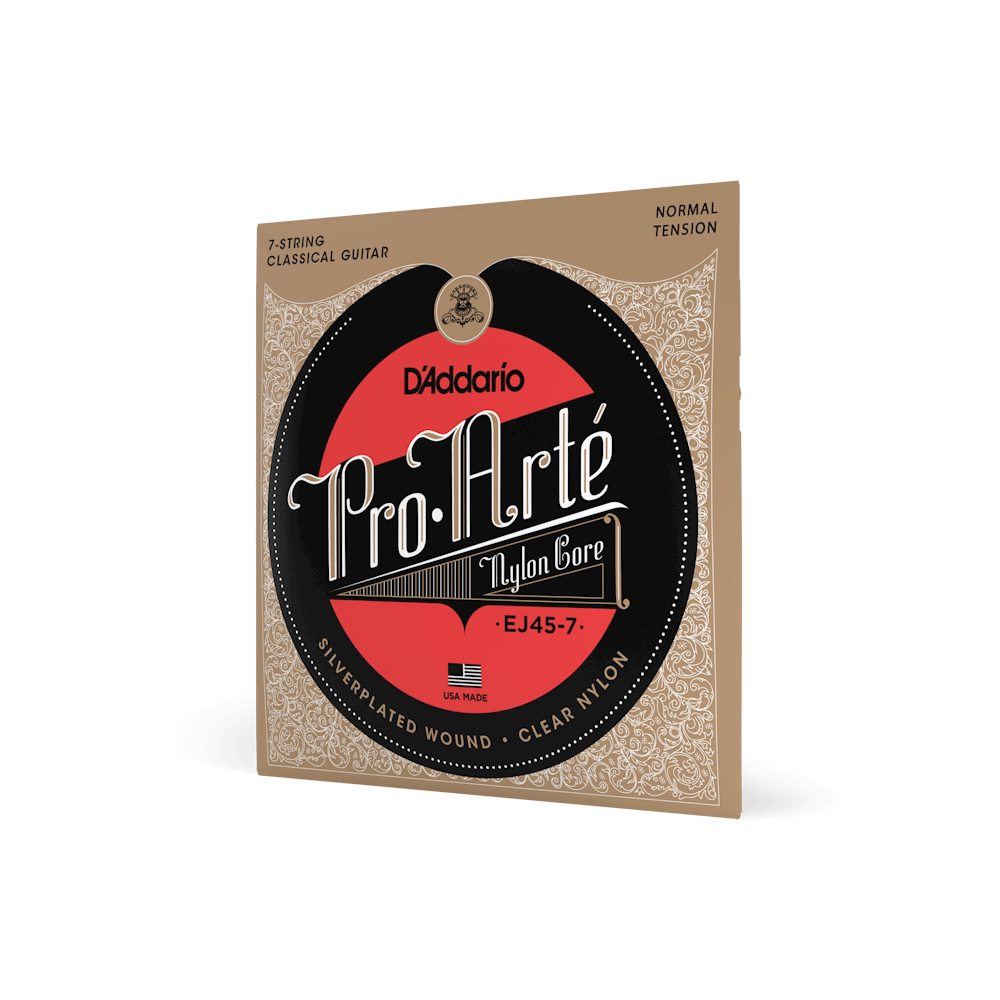 Normal Tension Pro-Arté Nylon 7-String Classical Guitar Strings