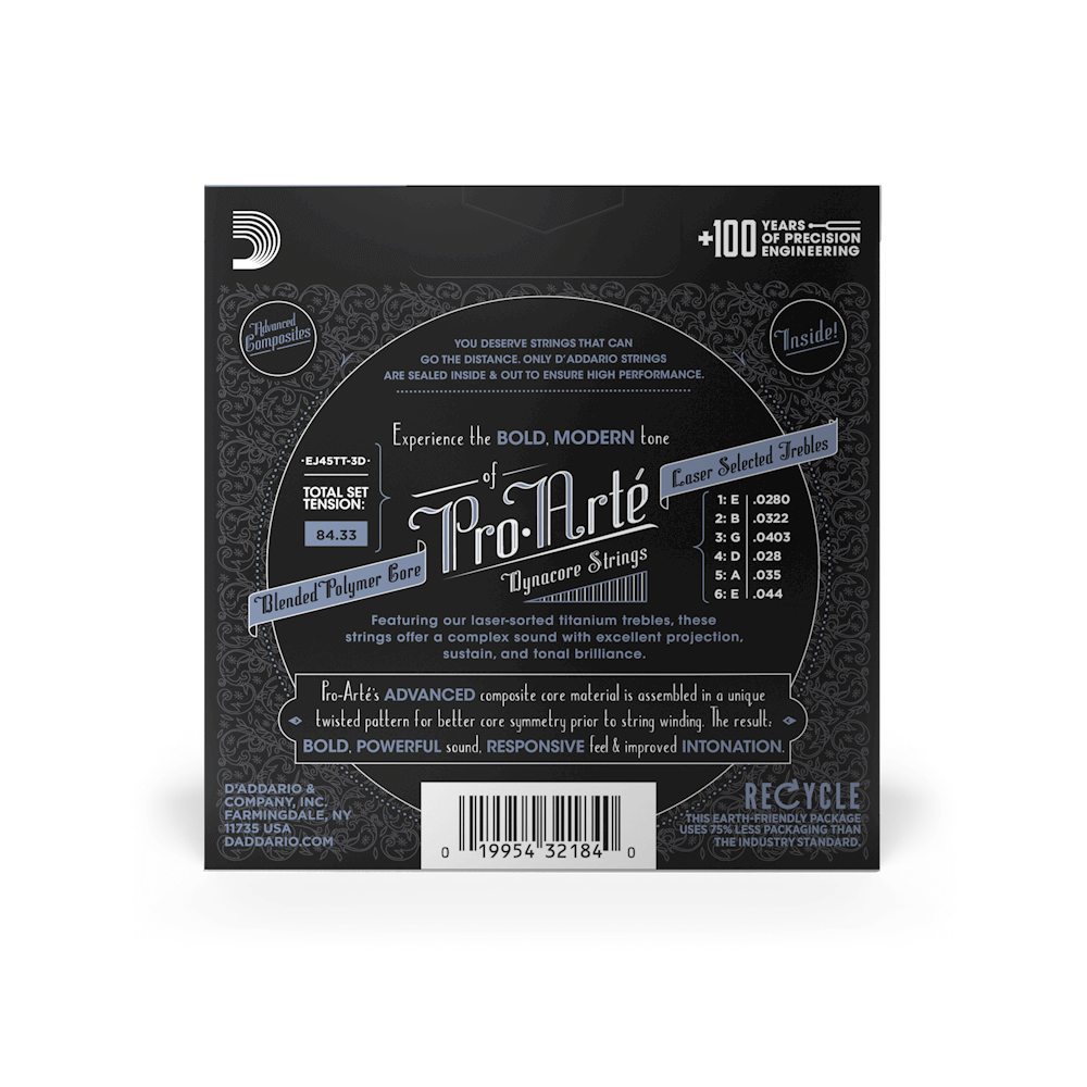 Normal Tension, Pro-Arté Dynacore Classical Strings 3-Pack