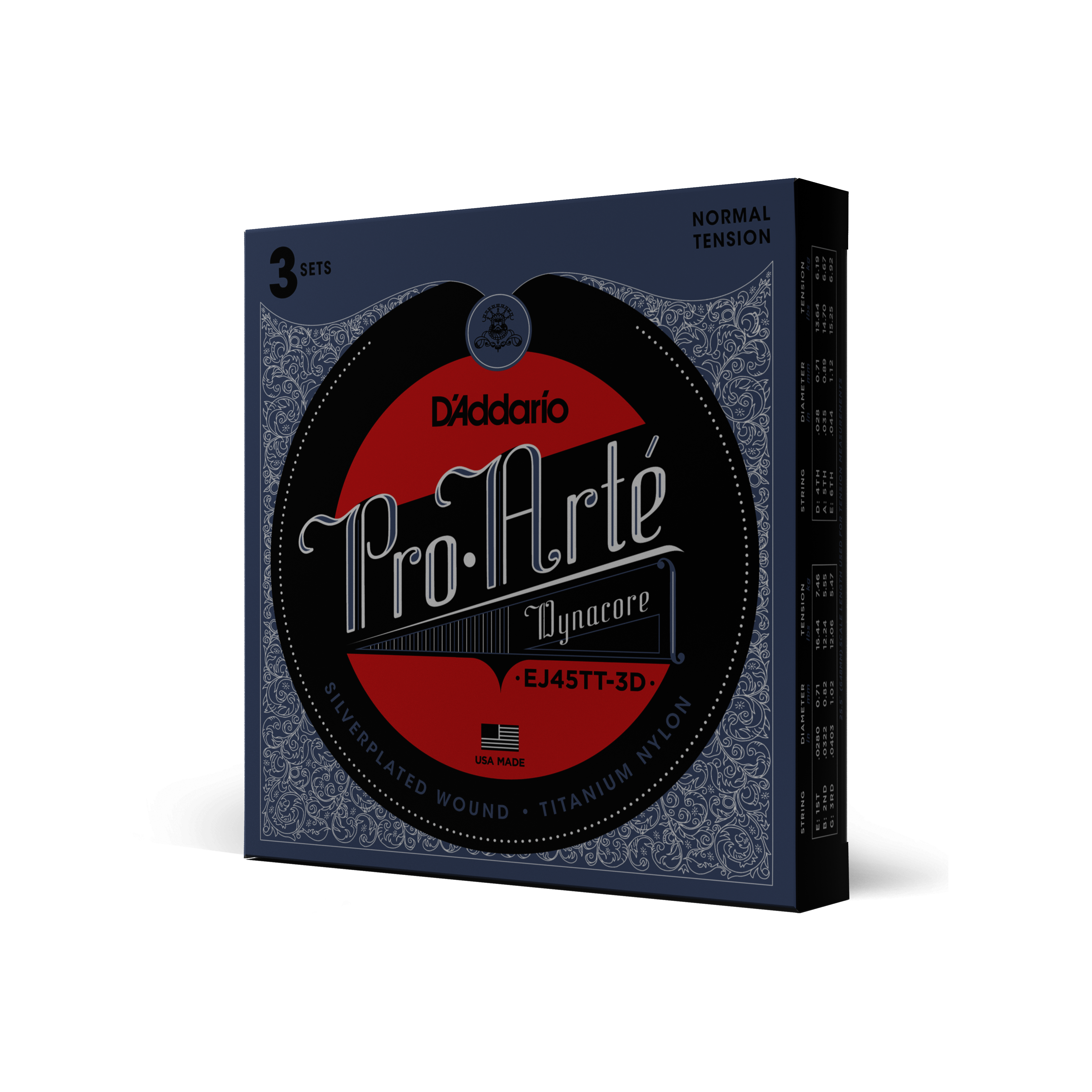 Normal Tension, Pro-Arté Dynacore Classical Strings 3-Pack