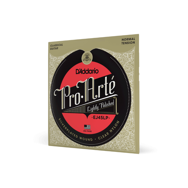 Normal Tension, Pro-Arté Lightly Polished Composite Classical Guitar Strings
