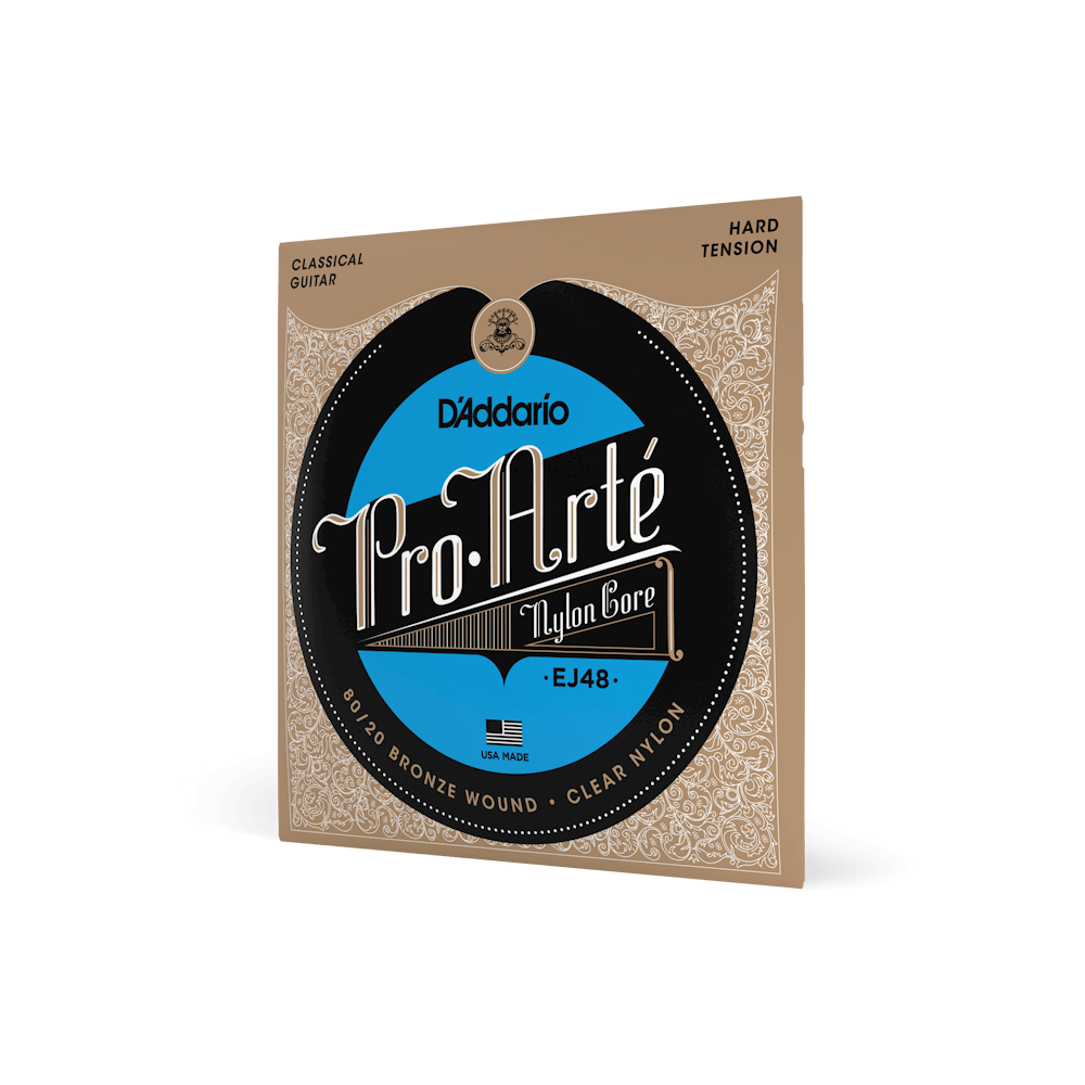 Hard Tension, Pro-Arté Nylon 80/20 Bronze Classical Guitar Strings