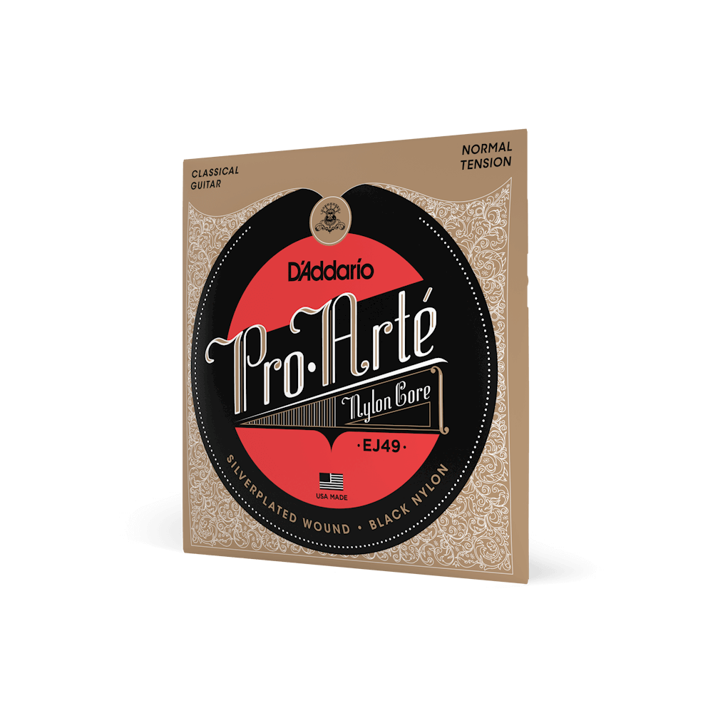 Normal Tension,Pro-Arté Black Nylon Classical Guitar Strings