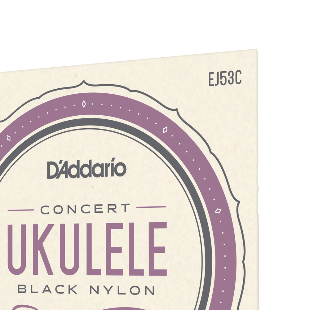 D'Addario EJ53C Pro-Arté Rectified Ukulele Strings, Hawaiian-Concert