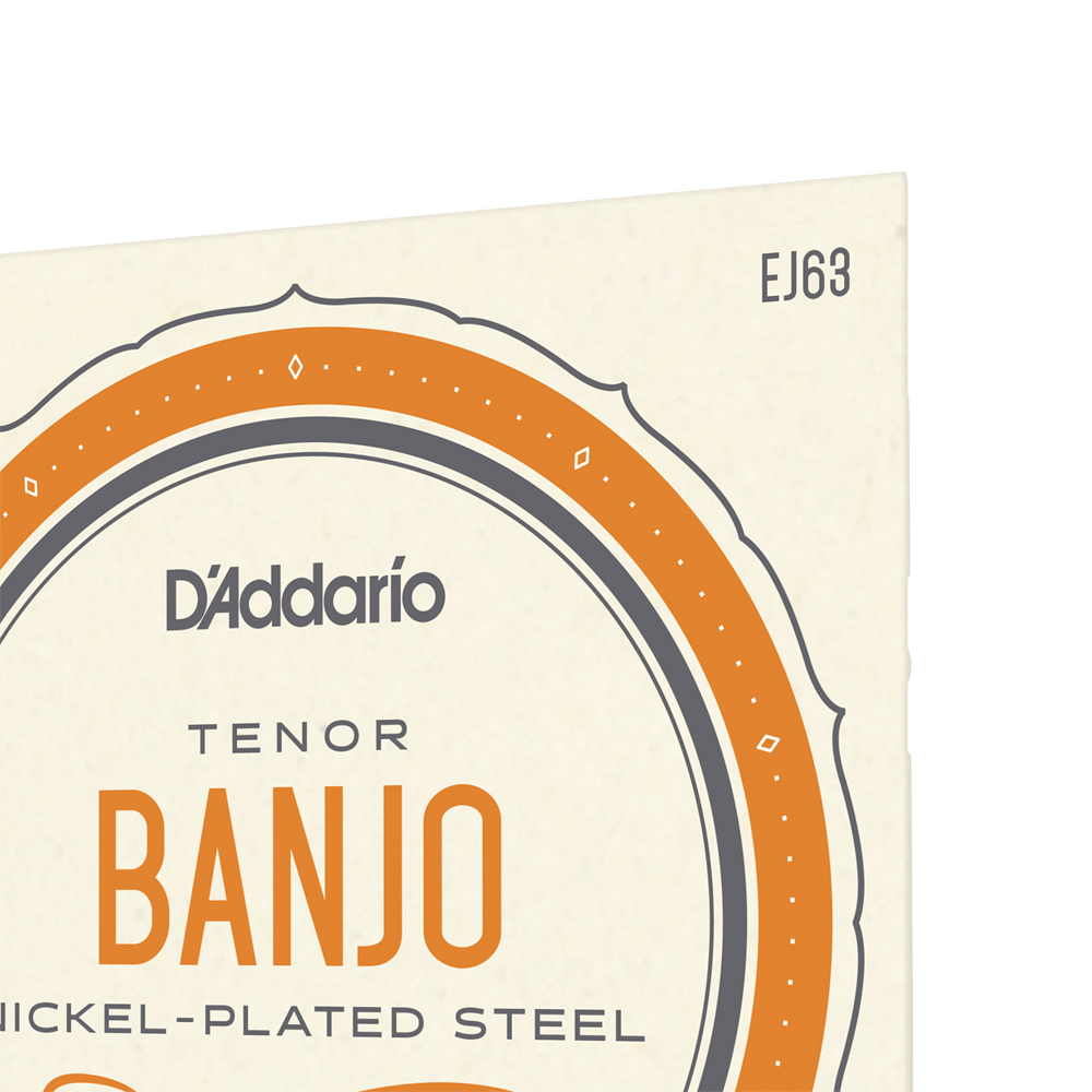 D'Addario EJ63 Tenor Banjo Strings, Nickel, 9-30