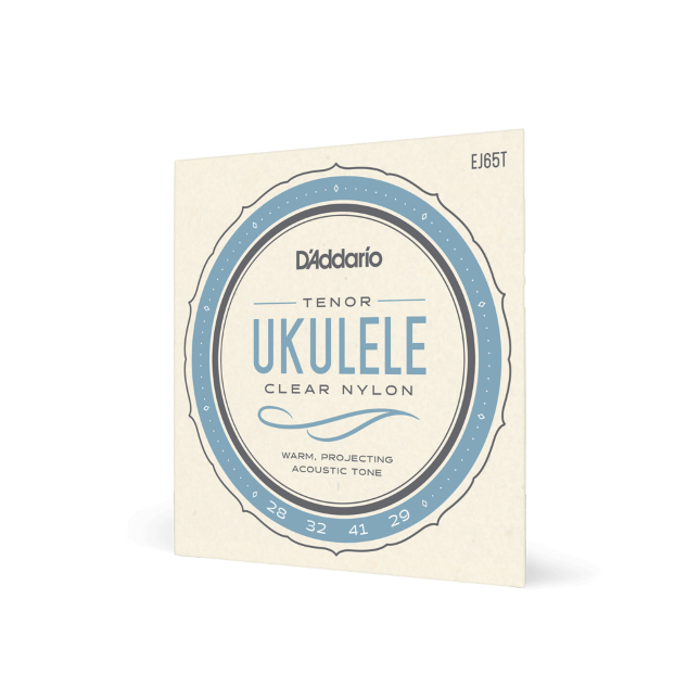 D'Addario EJ65T Pro-Arté Custom Extruded Nylon Ukulele Strings, Tenor