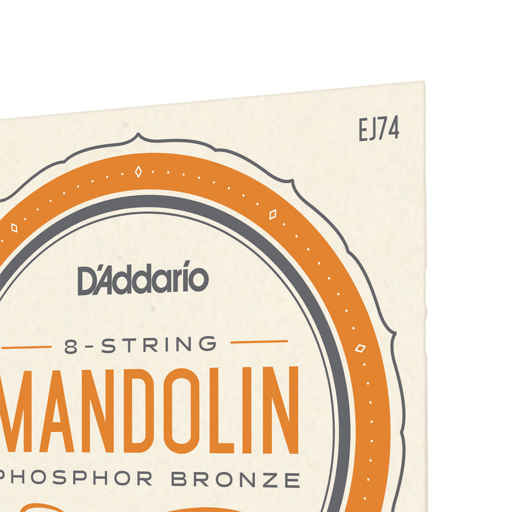 D'Addario EJ74 Mandolin Strings, Phosphor Bronze, Medium, 11-40