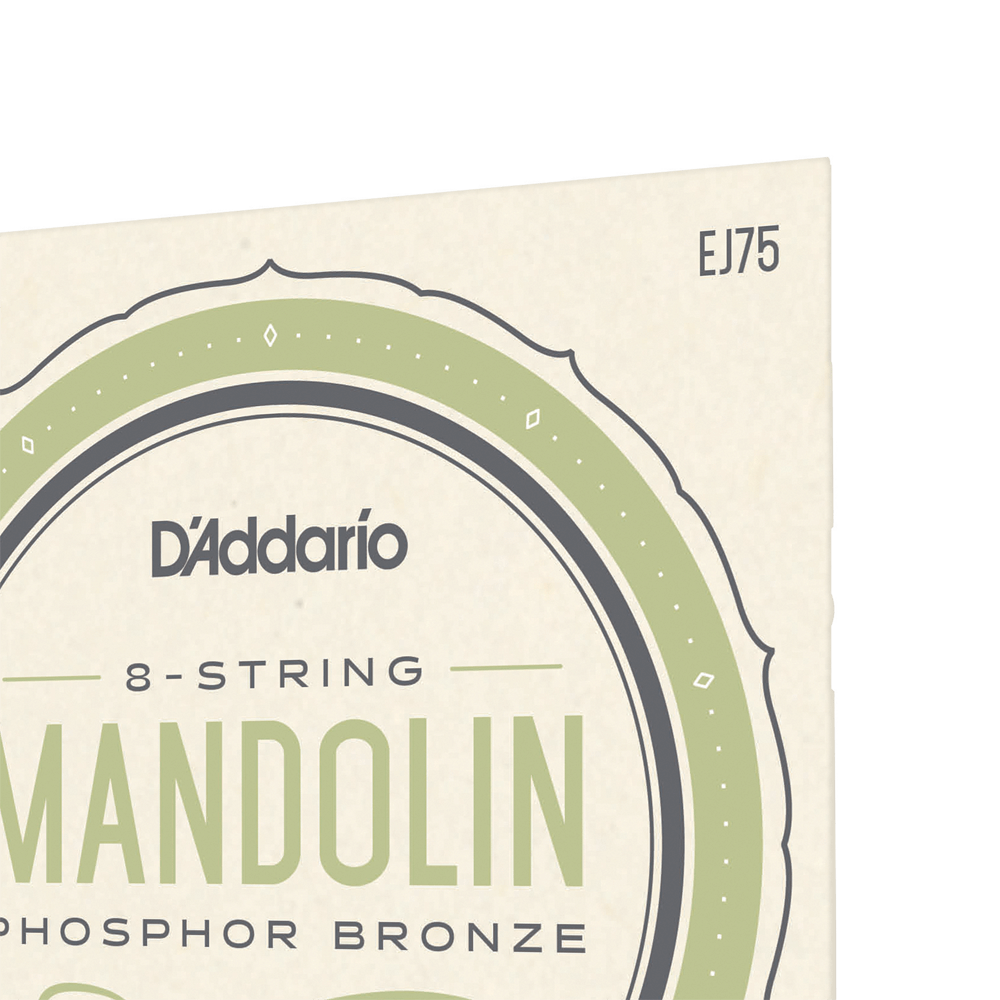 D'Addario EJ75 Mandolin Strings, Phosphor Bronze, Medium/Heavy, 11.5-41