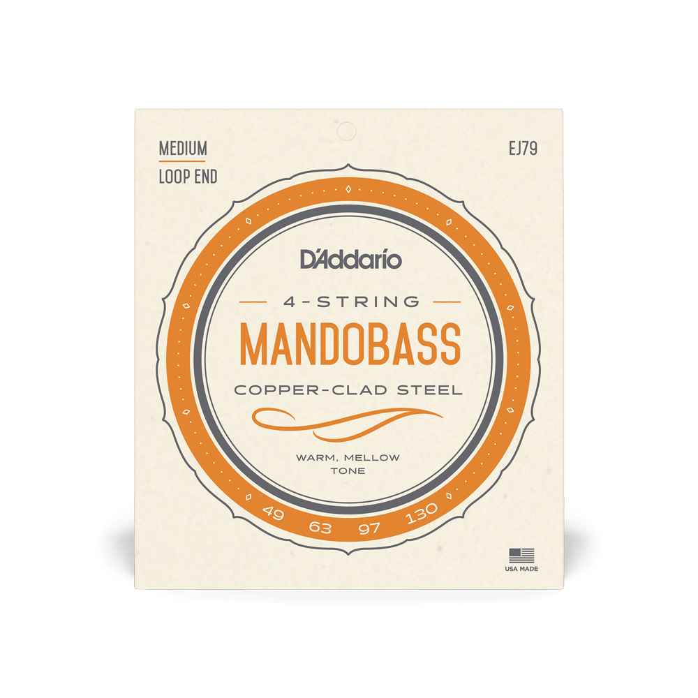 D'Addario J79 Copper Mandobass Strings, 49-130