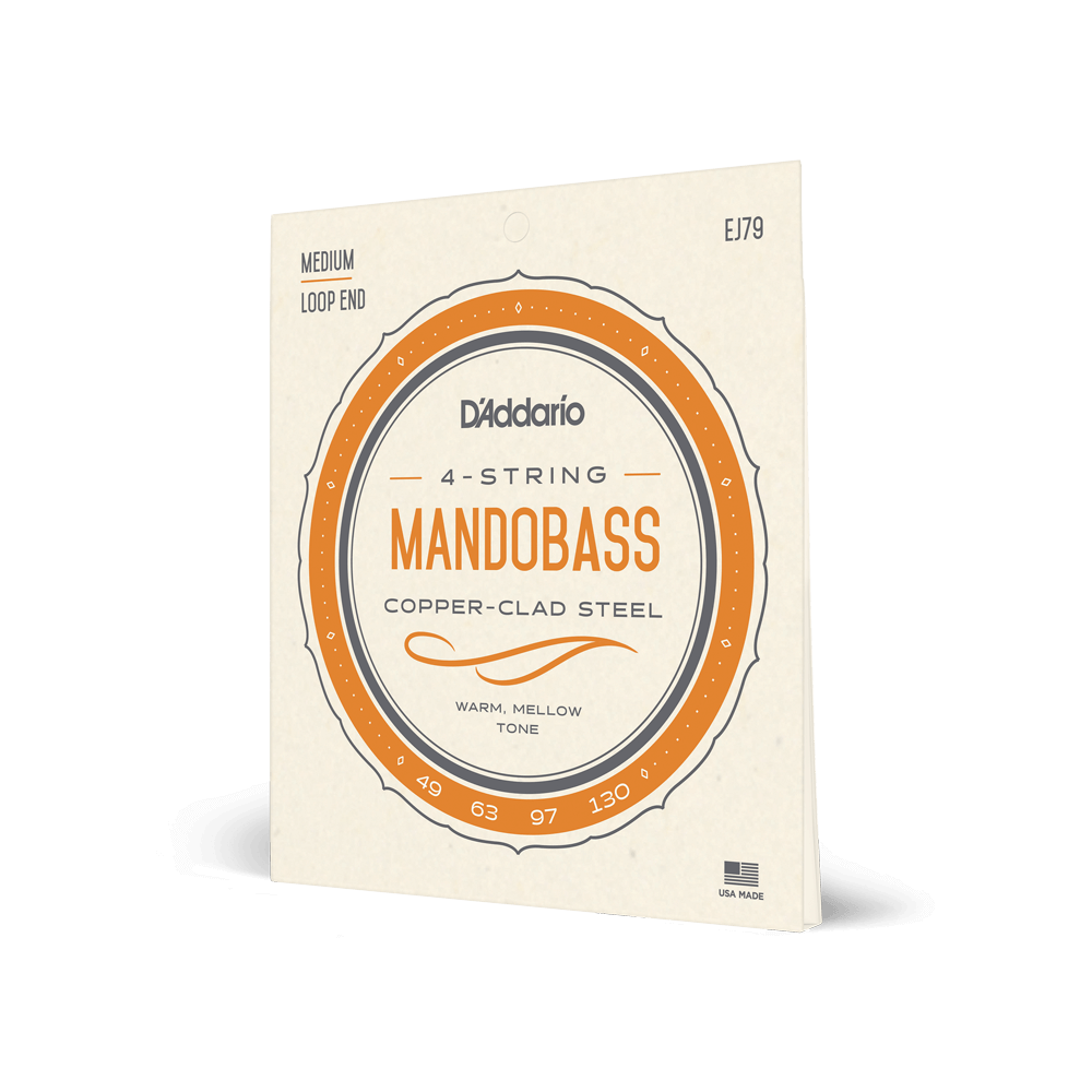 D'Addario J79 Copper Mandobass Strings, 49-130