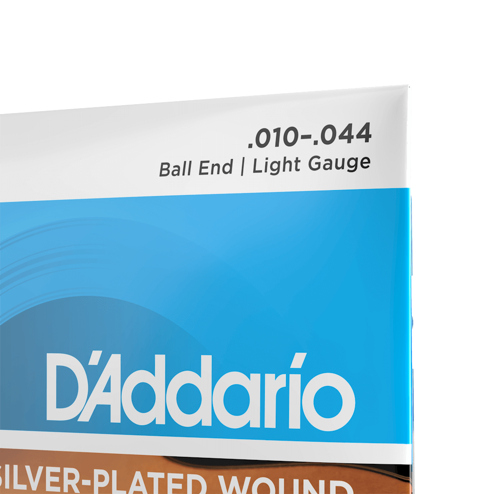 10-44 Light Ball End, Gypsy Jazz Acoustic Guitar Strings