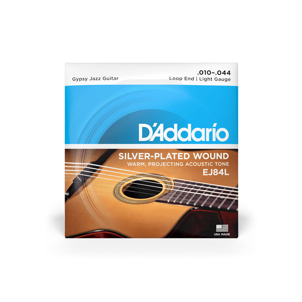 10-44 Light Loop End, Gypsy Jazz Acoustic Guitar Strings