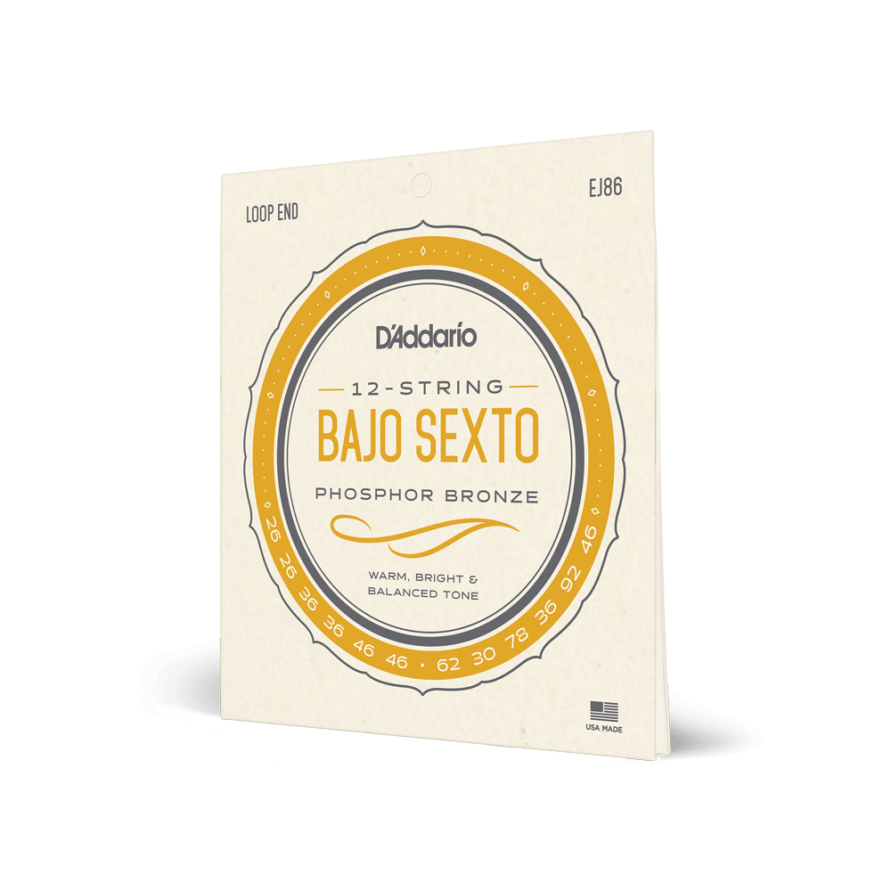 D'Addario EJ86 Bajo Sexto Strings