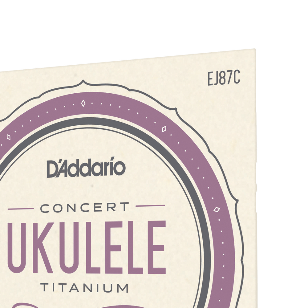 Concert D'Addario EJ87C Titanium Ukulele Strings 