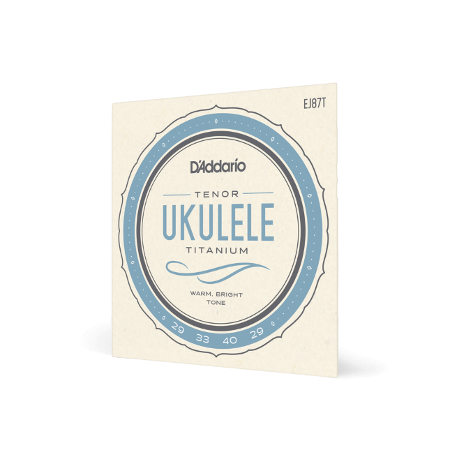 D'Addario EJ87T Titanium Ukulele Strings, Tenor