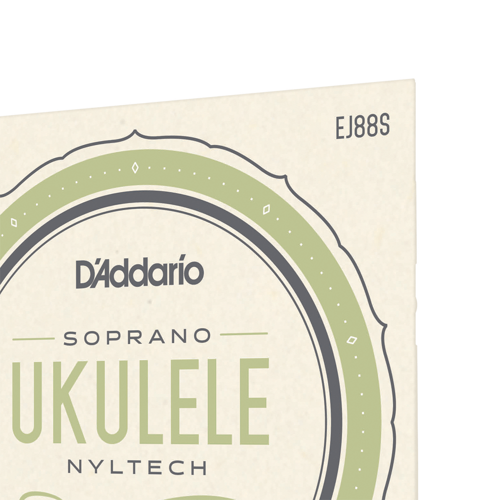 D'Addario EJ88S Nyltech Ukulele Strings, Soprano