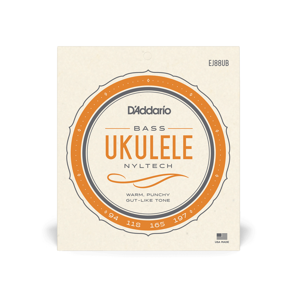 D'Addario EJ88UB Nyltech Ukulele Strings, Bass