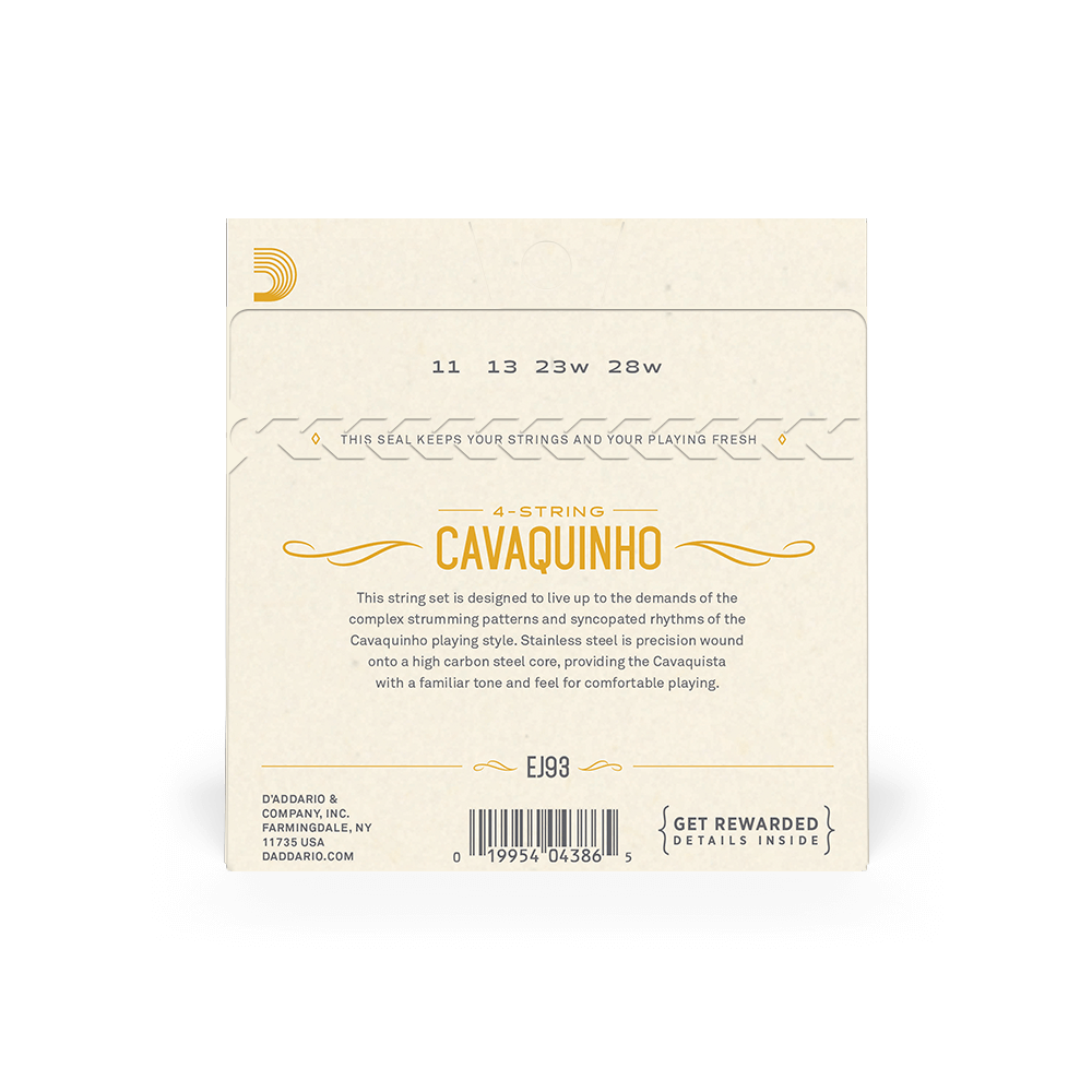 D'Addario EJ93 Cavaquinho Strings