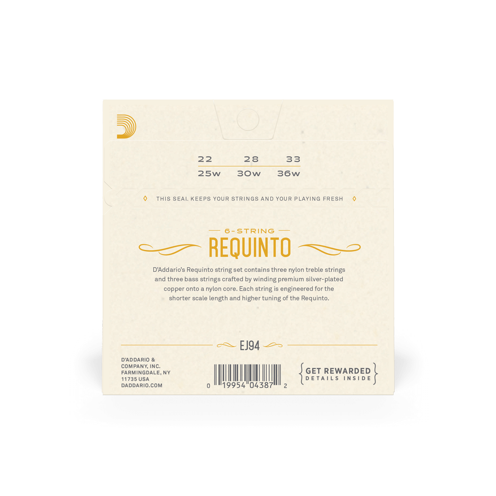 D'Addario EJ94 Requinto Strings