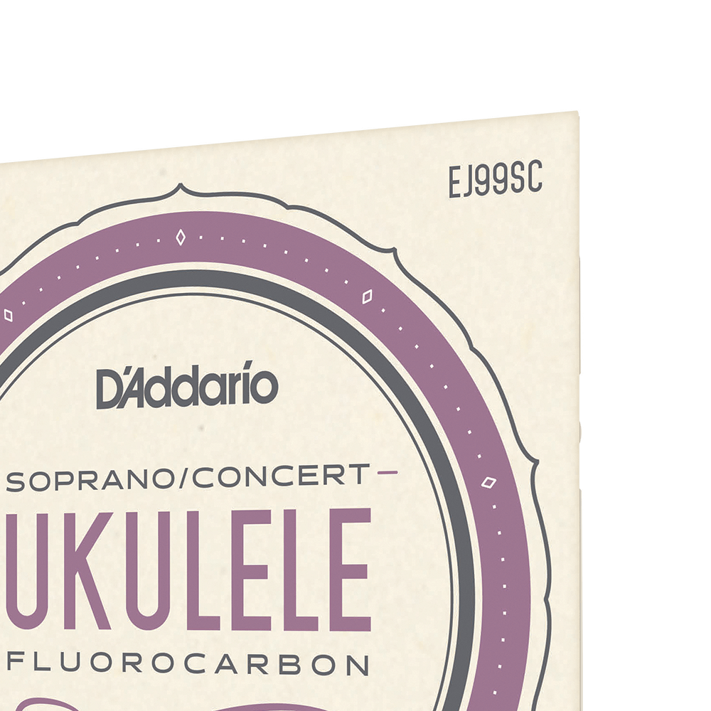 D'Addario EJ99SC Pro-Arté Carbon Ukulele Strings, Soprano / Concert