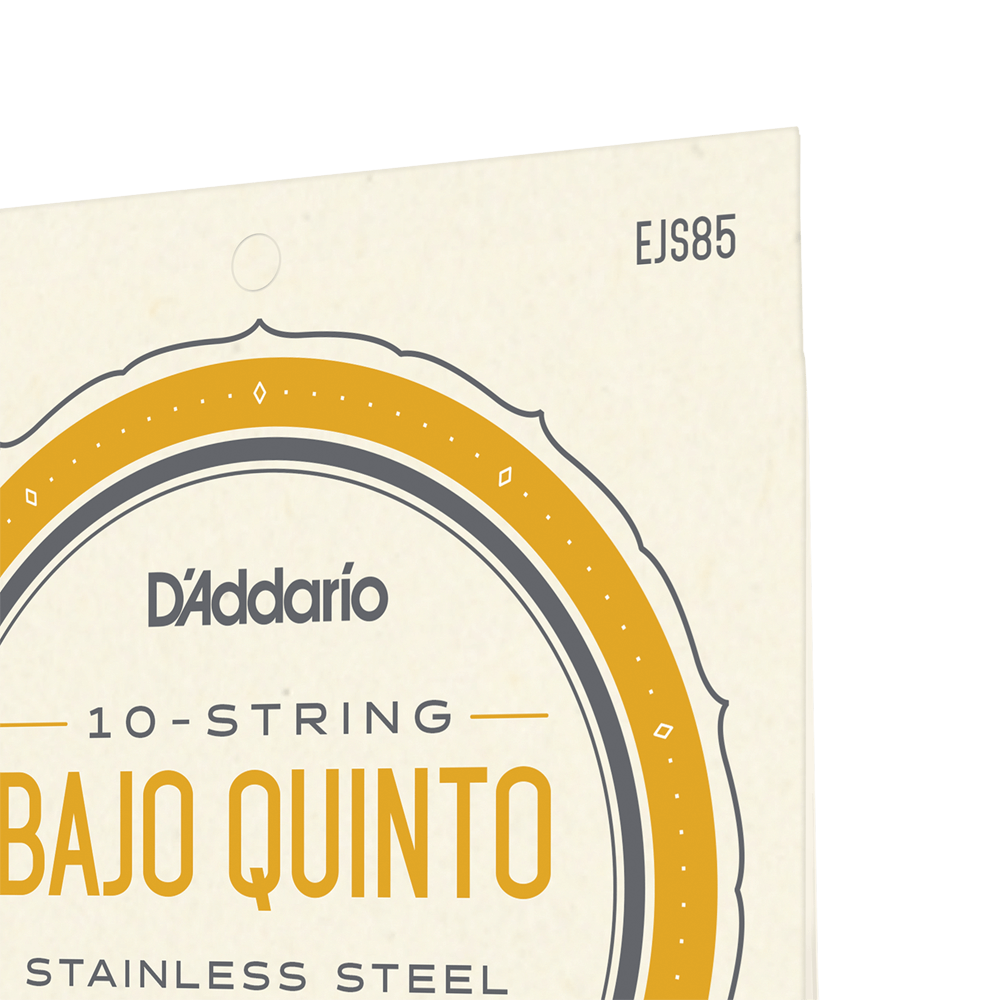 D'Addario EJS85 Bajo Quinto Stainless Steel Strings