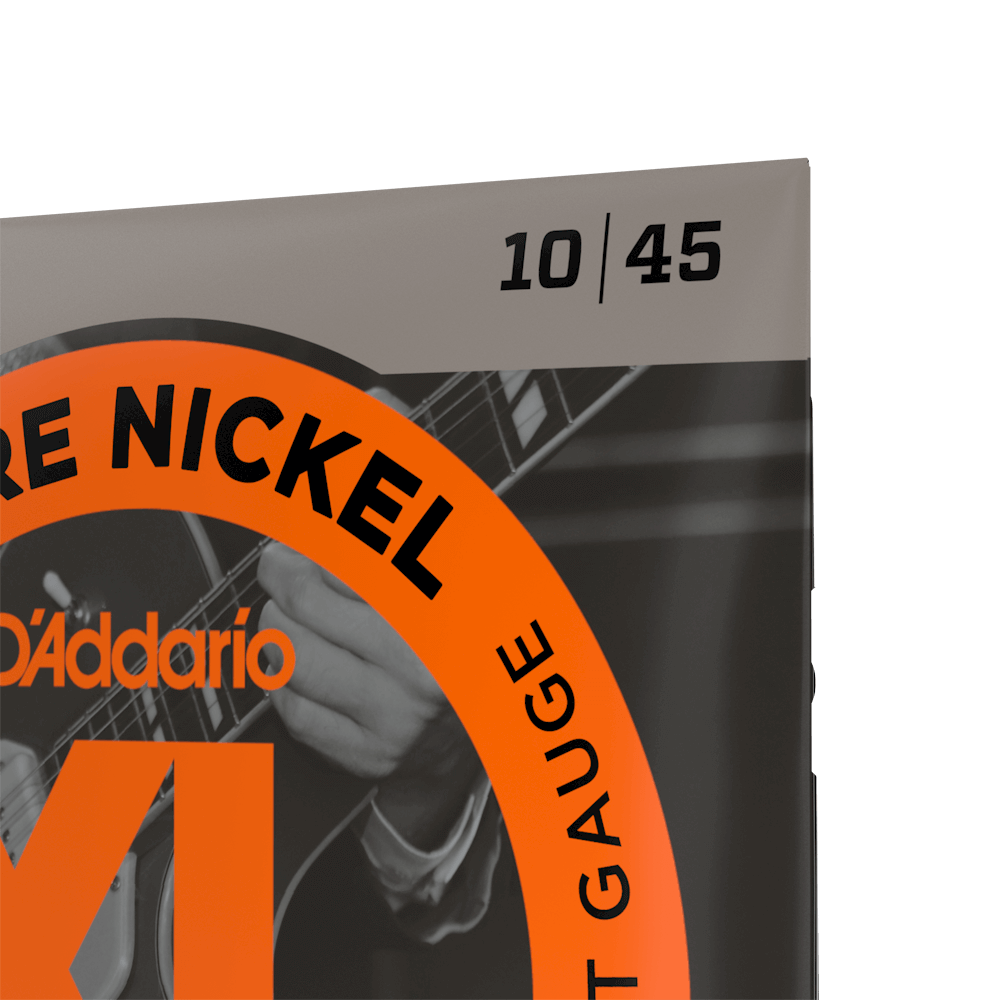 10-45 Regular Light, XL Pure Nickel Electric Guitar Strings