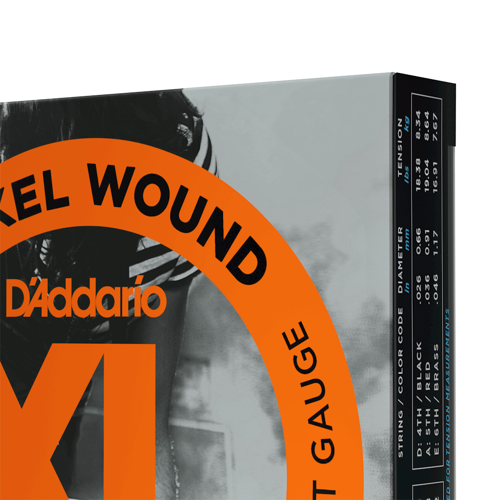 10-46 Regular Light, XL Nickel Electric Guitar Strings 3-Pack
