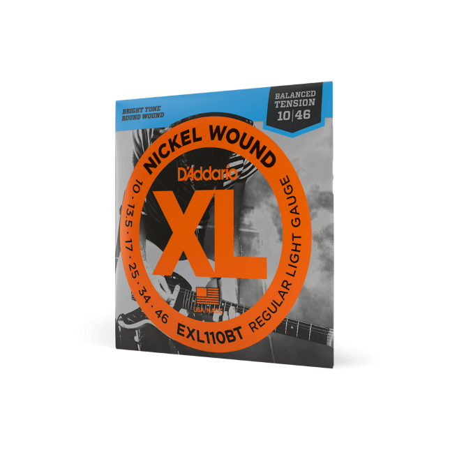 10-46 Regular Light Balanced Tension, XL Nickel Electric Guitar Strings