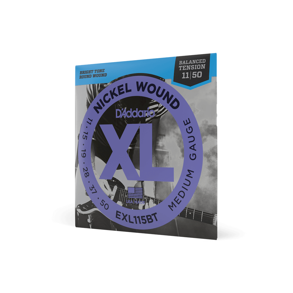 11-50 Medium Balanced Tension, XL Nickel Electric Guitar Strings